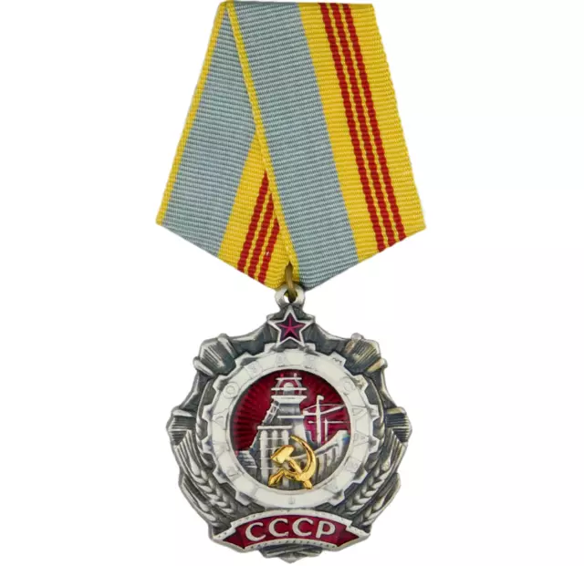 2478 Ww2 Soviet Medal Order Of Labour Glory 3Rd Class Russian Russia Ussr