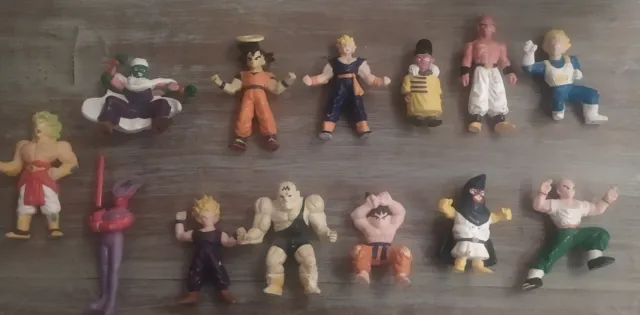 Lot ancienne figurine dragon ball z