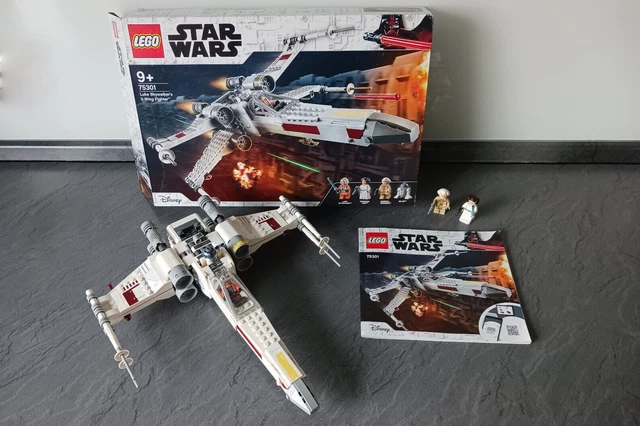 LEGO STAR WARS 75301 Luke Skywalker's X-Wing Fighter, completo di OBA e ...