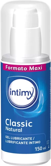 Intimy - Gel lubricante sexual natural 150 ml base agua,no mancha,larga duración 3