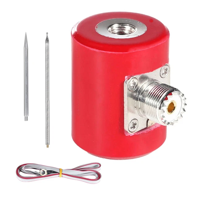 Antenne HF Acier Inoxydable 14-30 MHz - 300 W / 600 W Crête - Longueur Extensible 5 M