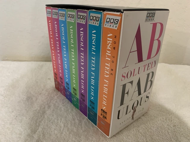 BBC ABSOLUTELY FABULOUS The Complete Collection: Series 1-3 (7
