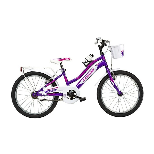 Bicicletta Bambina MTB LY20SC | 20 Pollici | Senza Cambio | Bianco E Rosa - Foto 6