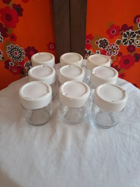 36 COUVERCLES CAPSULES pour pot à yaourt en verre (125 gr) modèle La  Laitière EUR 19,00 - PicClick FR