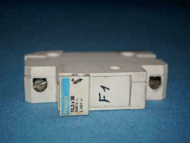 Hager L501 10,3x38 Fuse Holder