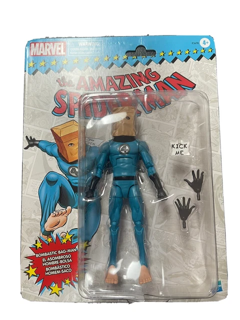 Marvel Legends Retro The Amazing Spider-Man Bombastic Bag-Man Target Exclusive