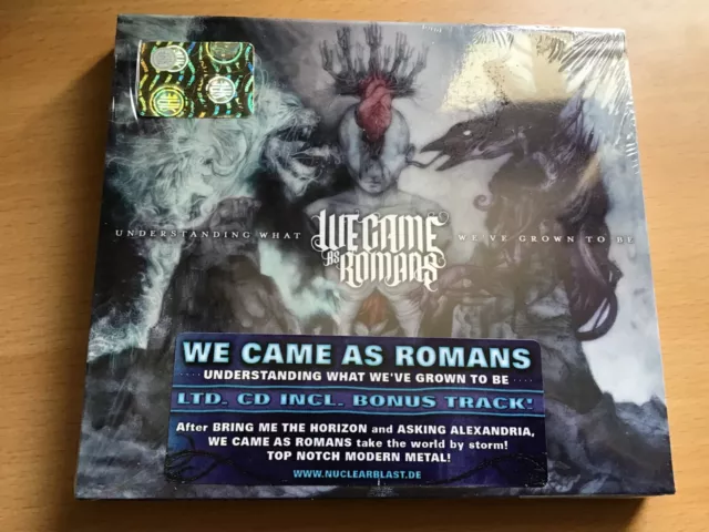 We Came As Romans - Understanding What We've Grown To Be Ltd. Slipcase Neu & OVP