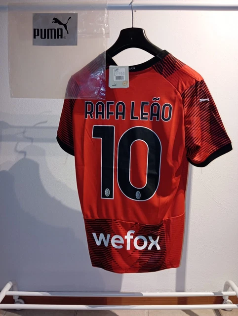 Flocage Officiel - AC Milan, Leao, 2022/2023, Away, Rouge - Footpress