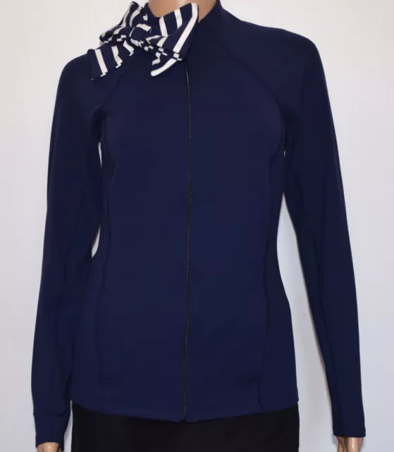 GENUINE KATE Spade Beyond Yoga navy blue jacket with bow. size XL BNWT 179 39.00 PicClick UK