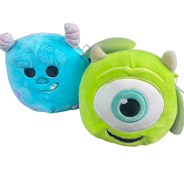 SQUISHMALLOWS MIKE WAZOWSKI & Sulley Disney Monsters Inc. Plush Kelly ...