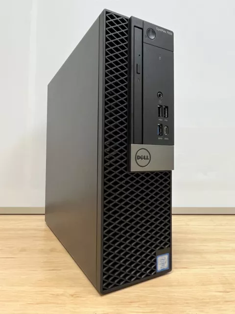 Barebone Dell OptiPlex 7050 SFF W10 Desktop PC - 6, 7th Gen DDR4 M.2 DP HDMI DVD