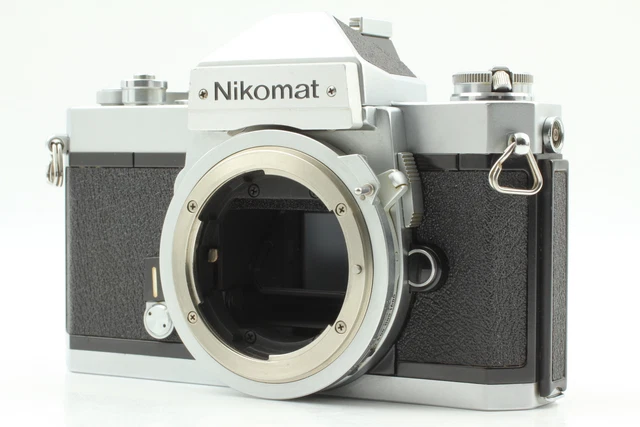 【Exc+++】 Cámara fotográfica Nikon Nikomat FT2 35 mm solo cuerpo plateado de Japón