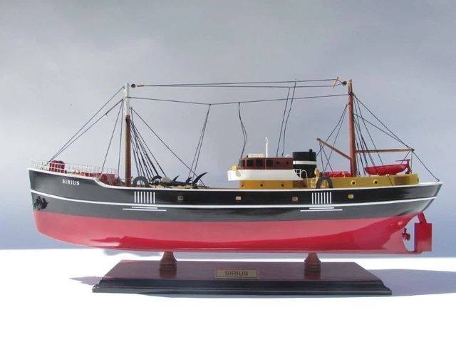 Maquette De Bateau Ancienne - Sculpture Fine XIXe - Époque XXe (belle Pièce De Vitrine)