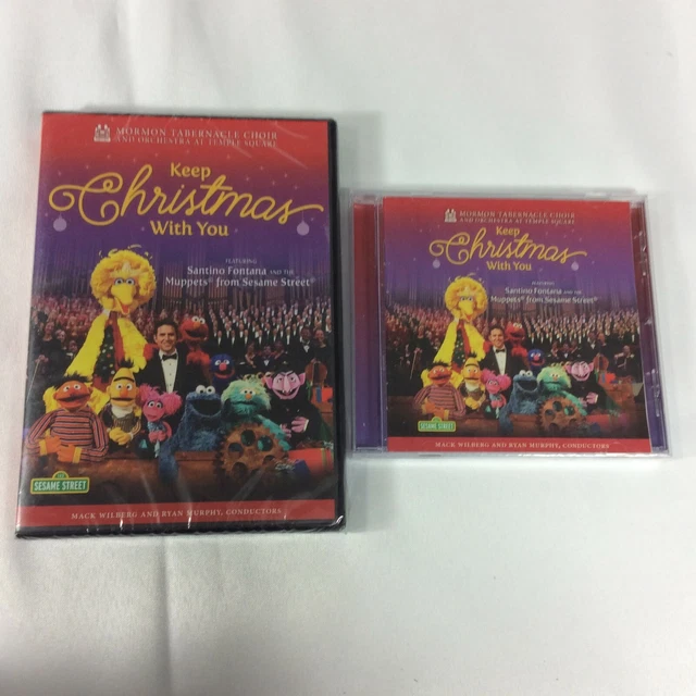 MUPPETS SESAME STREET Christmas Mormon Tabernacle Choir LDS DVD Music