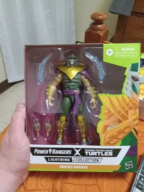 Hasbro Power Rangers Lightning Green Ranger Shredder Deluxe Action Figure