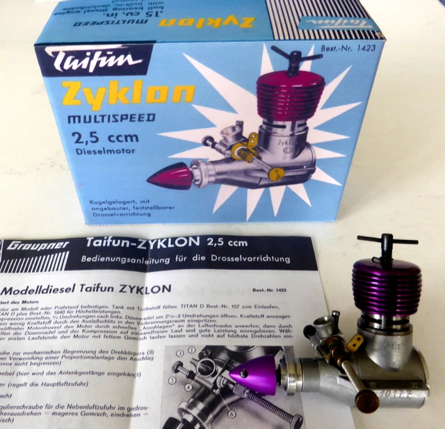 Modelldieselmotor Taifun Zyklon (Gebraucht) in Thal für CHF 50 – mit