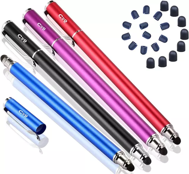 Bargains Depot B&amp;D Universal Capacitive Stylus Pen 2-in-1 Styli Touch