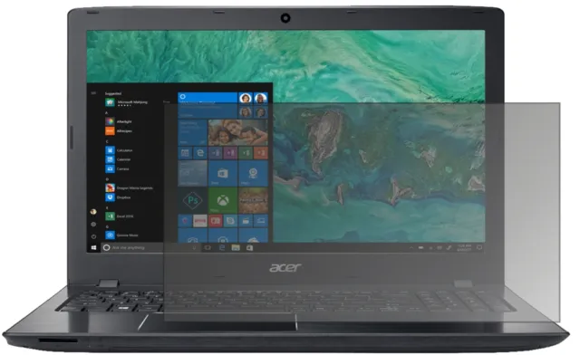 Acer Aspire E 15 Start Blickschutzfolie matt Schutzfolie Folie Display Schutz