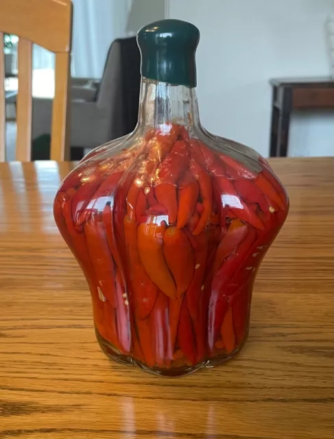 Decorative Infused Red Pepper Jar