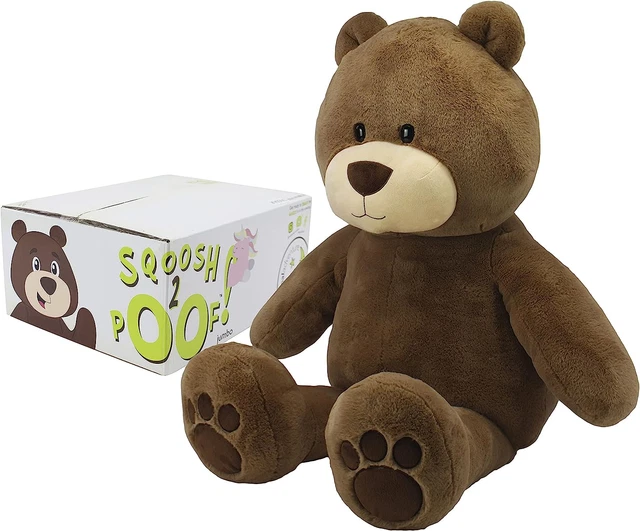 Animal Adventure | Sqoosh2Poof Giant, Cuddly, Ultra Soft Plush Stuffed Animal...