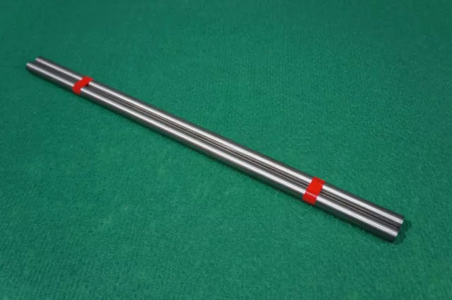 15mm Dia Titanium 6al-4v Round Bar .59" x 20" Ti Grade 5 Metal Alloy Rod 2pc