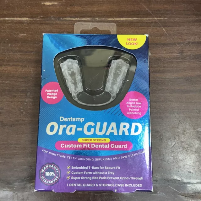 Dentemp Ora-GUARD Mouthguard - Silver (101513ORAGUARD)/w FAST FREE SHIPPING!