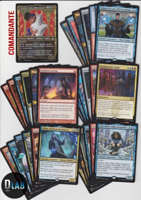 Mazzo MAGIC EDH Commander deck Maghi CORMELA LADRA AFFASCINANTE