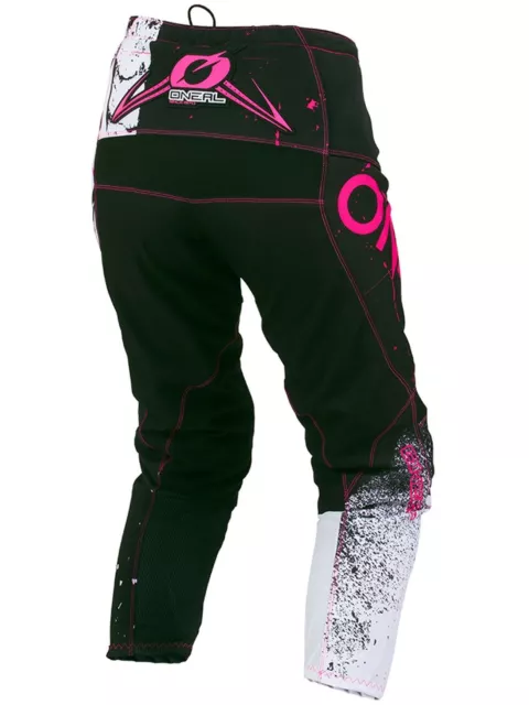 ONeal Pink 2019 Element Shred Damen MX Hose - 26 Zoll Taille 2