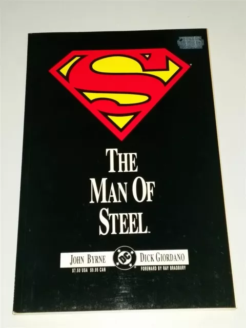 Superman Man Of Steel Byrne Giordano Dc Comics Tpb (Paperback) 0930289285<