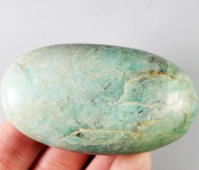 155g Amazing Unique Natural Amazonite Stone Palm Quartz Crystal Reiki Madagascar