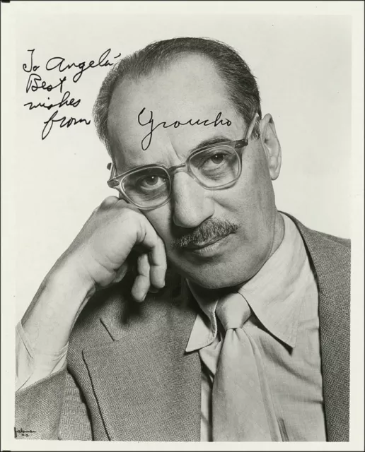 GROUCHO MARX Signed Photograph - Comedy Film Actor - preprint