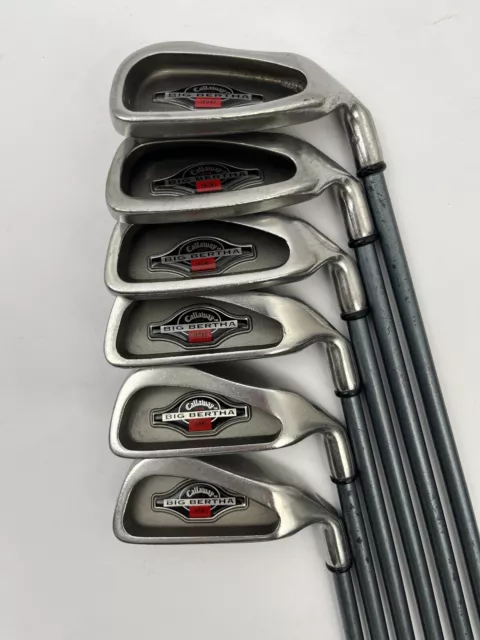 Callaway Big Bertha Eisensatz 4-PW / Flex S / Golfschläger / Golf