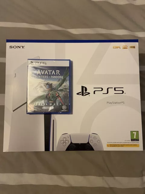 PS5 Slim Disc Console with Avatar: Frontiers of Pandora Bundle 