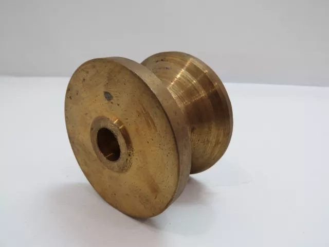 Brass 2+15/16 inch Pulley Wheel Winch Bow Roller (C4B913B)