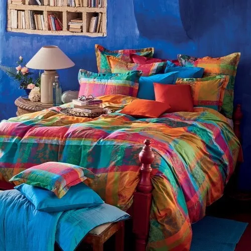 Ropa de cama Garnier Thiebaut "MILLE DENTELLES FLORALIES" multicolor 135 x 200 cm
