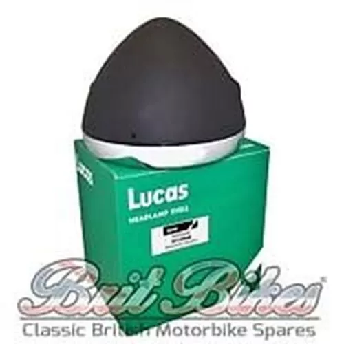 Lucas Universal 7 pouces noir lampe frontale jante coque personnalisée classique café coureur 2