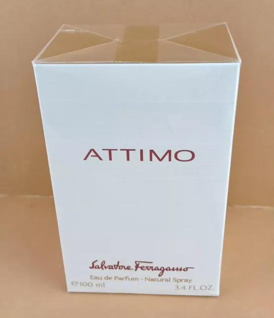 SALVATORE FERRAGAMO ATTIMO EDP 100ml NAT. SPRAY NUOVO / PELLICOLA