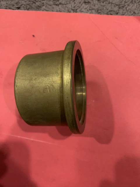 EP29VC601 - Carrier Service Valve Adapter Brass 2 5/8 ODF 3 7/16 flange OD NOS