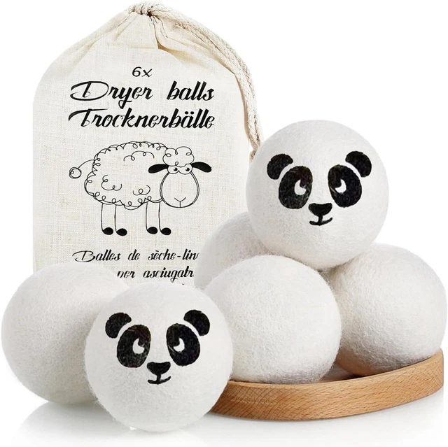 MAISITOO Palline per Asciugatrice, 6PCS Palle di di...