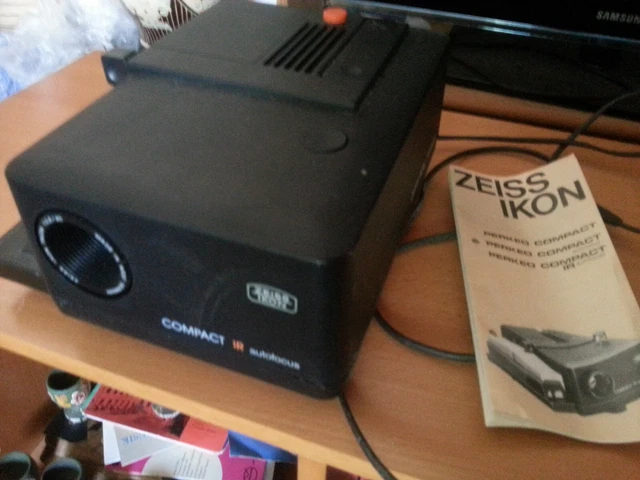 Istruzioni Proiettore Diapositive Zeiss Ikon Perkeo Automat S150 + 250 - Anni '80