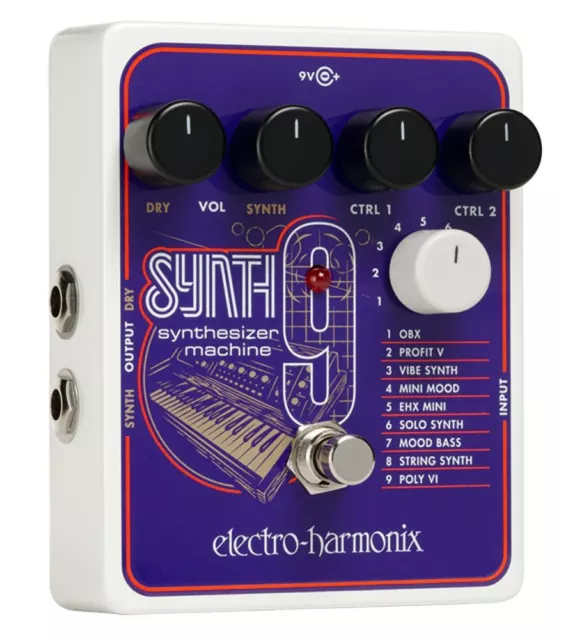 Electro-Harmonix Synth 9 Synthesizer Machine pedal