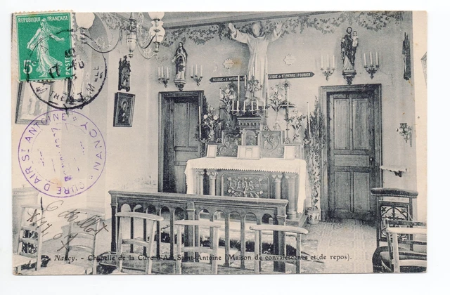 NANCY CPA 54 the air cure Saint Anthony the chapel of the nursing home