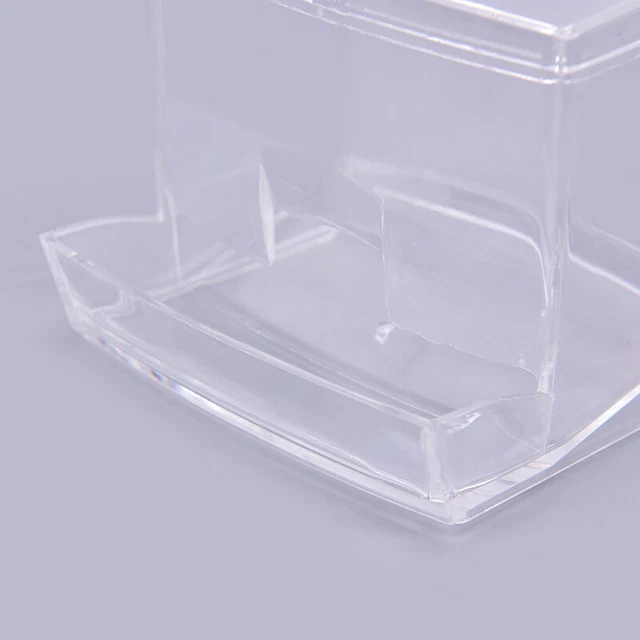 Hot Clear Acrylic Cotton Swab Storage Holder Box Cosmetic Makeup Organizer n#km 10