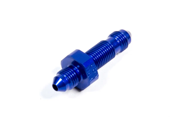 Xrp 3 An Male Blue Straight Bulkhead Fitting P/N 983203