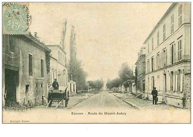 95.Ecouen.route Du Mesnil Aubry.taches