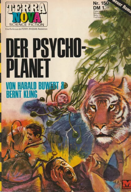 Terra Nova 150: Harald Buwert & Bernt Kling, Der Psychoplanet (Moewig) - gut