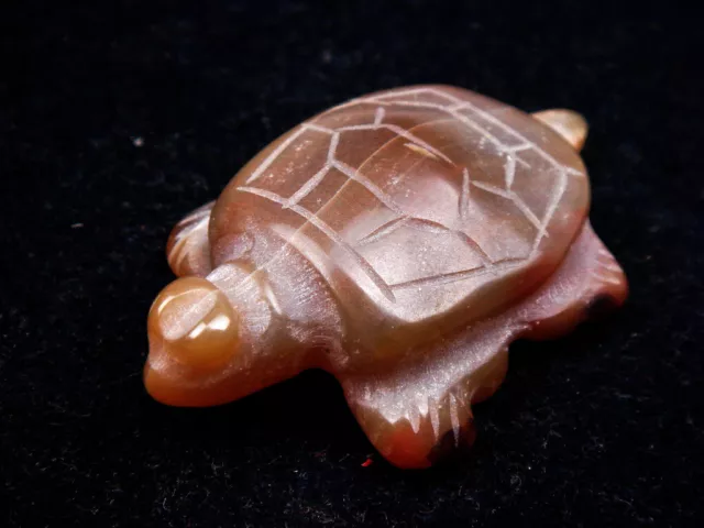 Old Nephrite Jade Stone Carved HongShan Culture Ancient Turtle #11142210