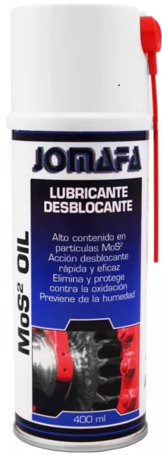 SPRAY AFLOJATODO DESBLOCANTE ACEITE SPRAY MULTIUSOS LUBRICANTE MoS2 400ml  10800