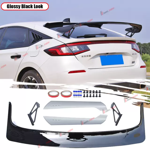 FOR 20222024 CIVIC Hatchback Type R Style Rear Trunk Spoiler Wing Body