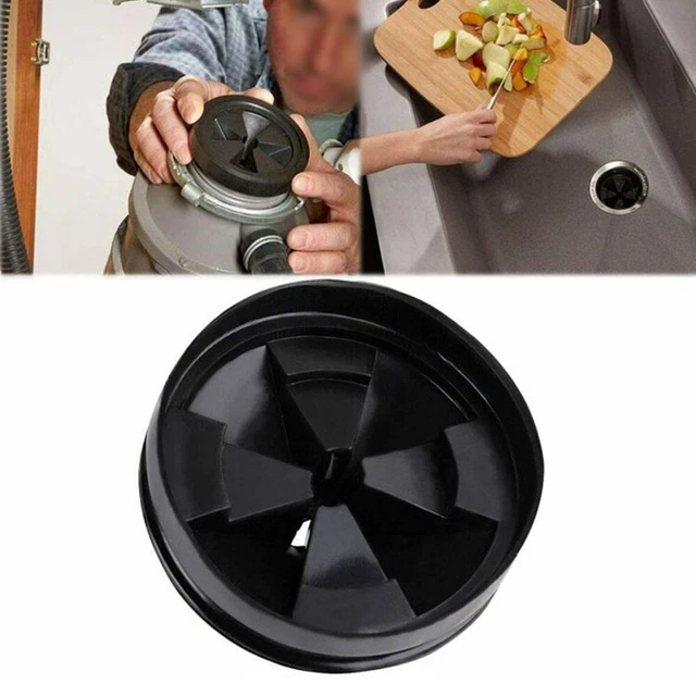 Disposal Splash Guard Garbage Stopper For InSinkErator Black Rubber, Replacement